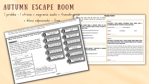 Autumn escape rooms