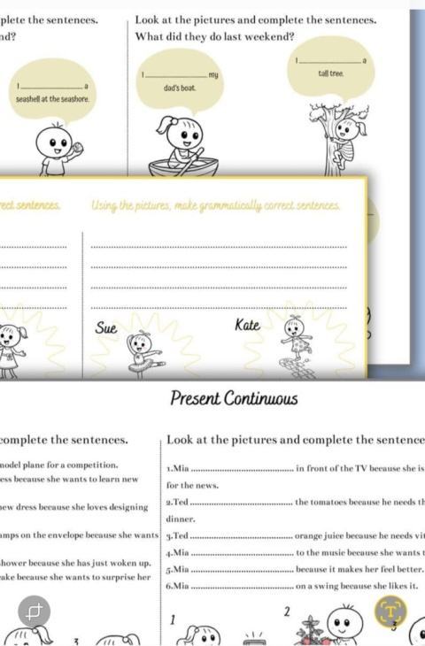 Obrazkowe karty pracy