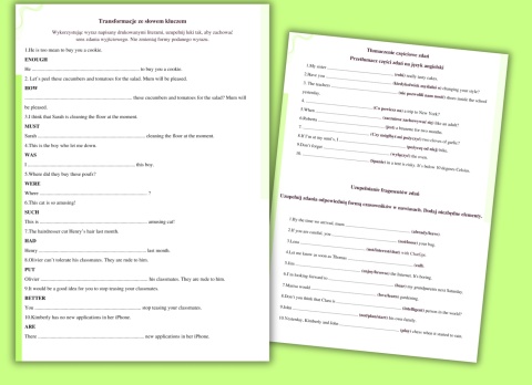Pakiet zestawów - Part 4 i Part 5 - Egzamin ósmoklasisty