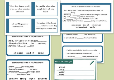 Phrasal verbs - part 1