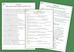 Phrasal verbs-part 3-karty pracy