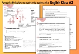 Powtórka gramatyka i słownictwo na podstawie English Class A2