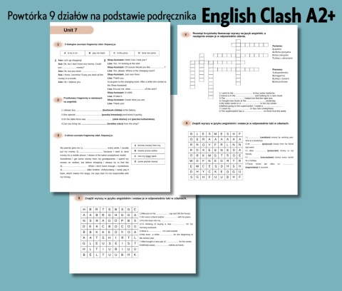 Powtórka gramatyka i słownictwo na podstawie English Class A2+