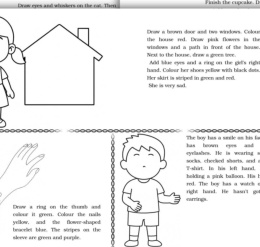 Read and draw - Stwórz obrazki według opisów