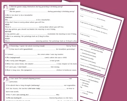 Wklejki gramatyczne do E8 - część druga